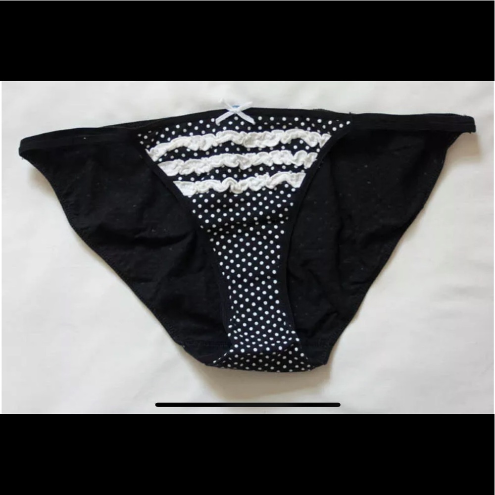 Cute Polka Dot Cotton Panties from Aerie
